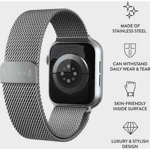 Burga Apple Watch Band Metal Mesh Silver 38mm / 40mm / 41mm