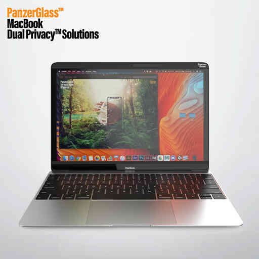PanzerGlass Apple MacBook Pro/Air Dual Privacy Filter 12
