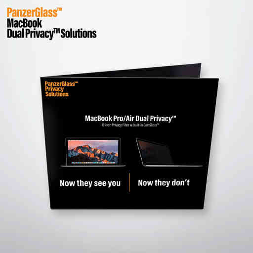 PanzerGlass Apple MacBook Pro/Air Dual Privacy Filter 12