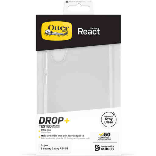 OtterBox React Case Samsung Galaxy A54 5G Clear