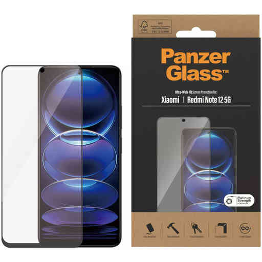 PanzerGlass Xiaomi Redmi Note 12 5G Ultra-Wide Fit