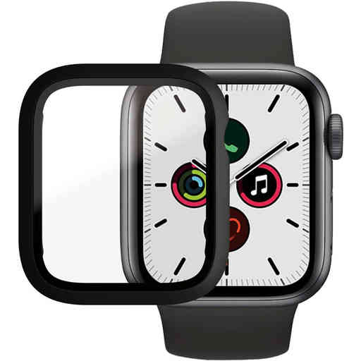 PanzerGlass Full Body Apple Watch 4/5/6/SE (40 mm) - Black Anti-Bacterial