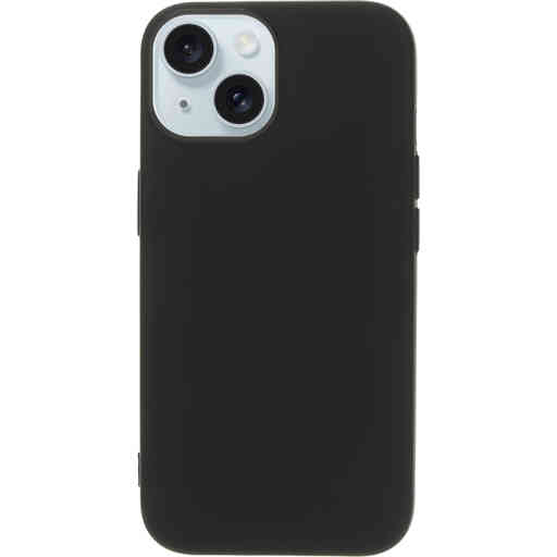 Casetastic Silicone Cover Apple iPhone 15 Black