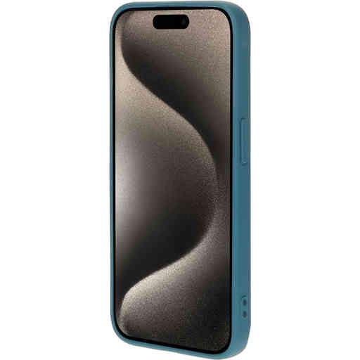 Casetastic Silicone Cover Apple iPhone 15 Pro Blueberry Blue