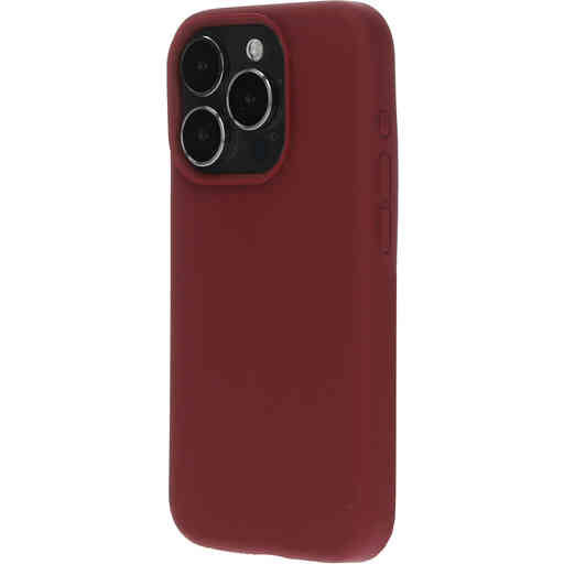 Casetastic Silicone Cover Apple iPhone 15 Pro Plum Red