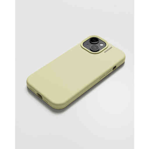 Nudient Base Case iPhone 15 Pale Yellow