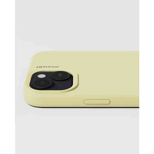 Nudient Base Case iPhone 15 Plus Pale Yellow