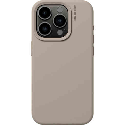 Nudient Base Case iPhone 15 Pro Stone Beige