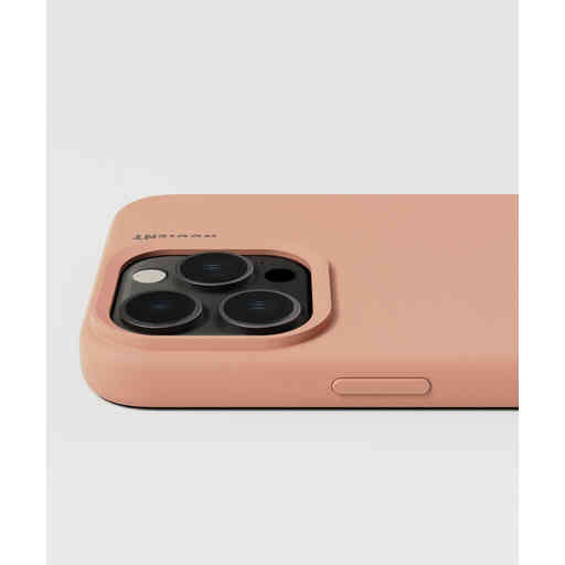 Nudient Base Case iPhone 15 Pro Max Peach Orange