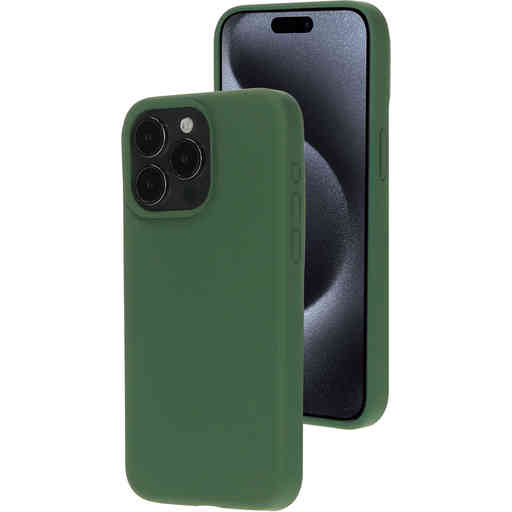Casetastic Silicone Cover Apple iPhone 15 Pro Max Forest Green