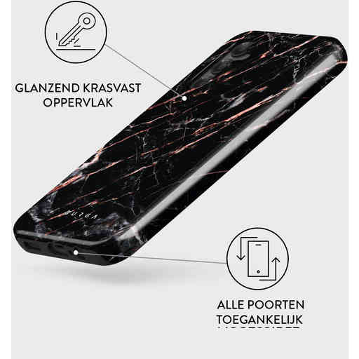 Burga Tough Case Samsung Galaxy A14 5G - Rose Gold Marble
