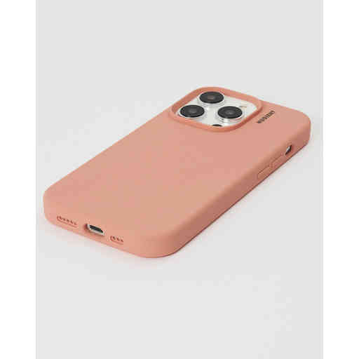 Nudient Base Case iPhone 14 Peach Orange