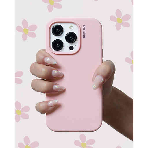 Nudient Base Case iPhone 14 Pro Max Baby Pink
