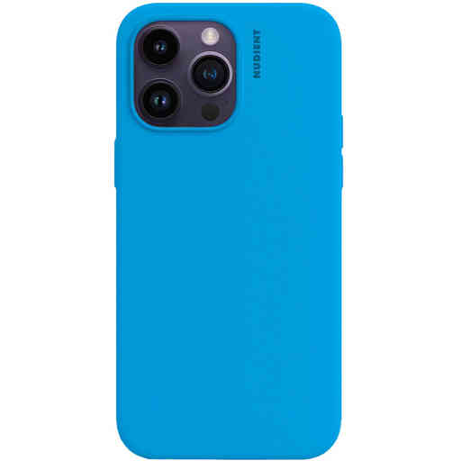 Nudient Base Case iPhone 14 Pro Max Vibrant Blue