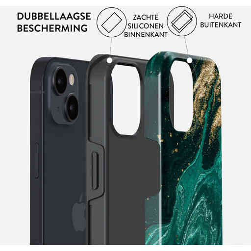 Burga Tough Case Apple iPhone 15 - Emerald Pool