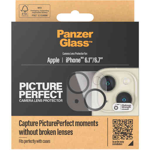 PanzerGlass PicturePerfect Camera Lens Protector Apple iPhone 15/15 Plus