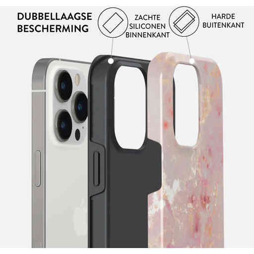 Burga Tough Case Apple iPhone 15 Pro - Golden Coral