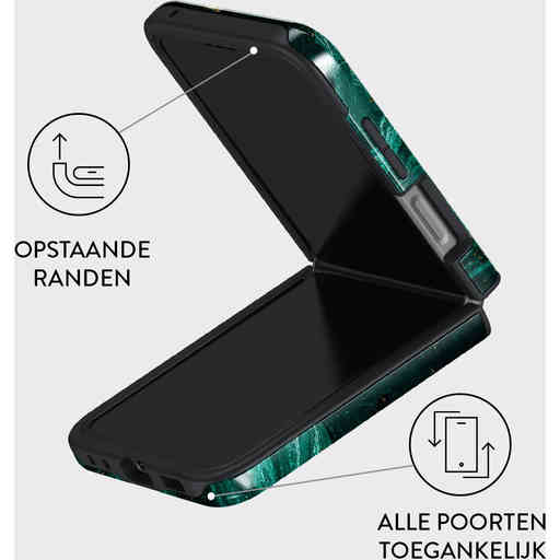 Burga Snap Case Samsung Galaxy Z Flip 5 - Emerald Pool