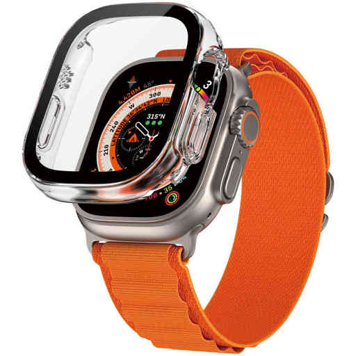 PanzerGlass Full Body Apple Watch Ultra 2/Ultra 49 mm - Clear with D3O