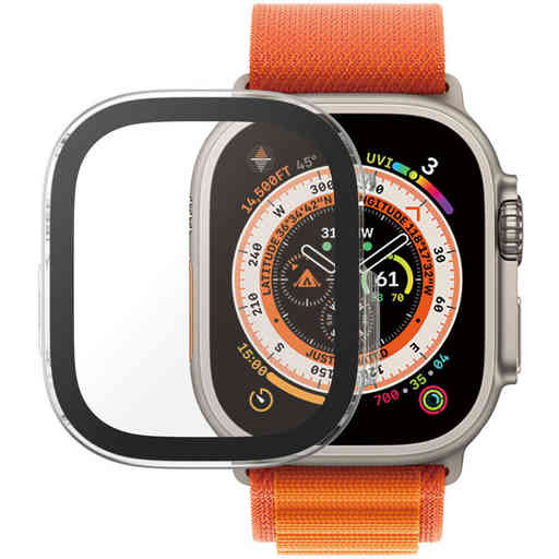 PanzerGlass Full Body Apple Watch Ultra 2/Ultra 49 mm - Clear with D3O