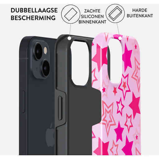 Burga Tough Case Apple iPhone 14 - Plastic Sky (Limited Barbie Edition)
