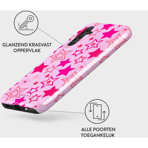 Burga Tough Case Samsung Galaxy A34 - Plastic Sky (Limited Barbie Edition)