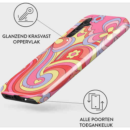 Burga Tough Case Samsung Galaxy A34 - Roller Disco (Limited Barbie Edition)
