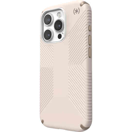 Speck Presidio2 Grip Apple iPhone 15 Pro Bleached Bone -  with Microban