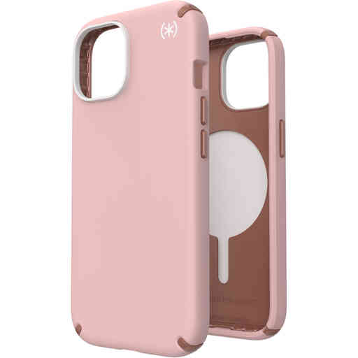 Speck Presidio2 Pro + MS Apple iPhone 15 Dahlia Pink -  with Microban