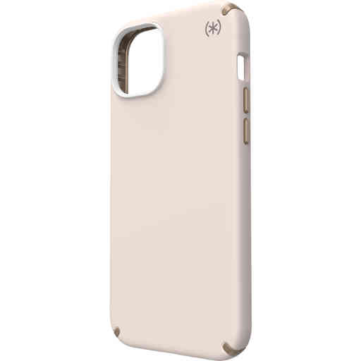 Speck Presidio2 Pro + MS Apple iPhone 15 Plus Bleached Bone -  with Microban