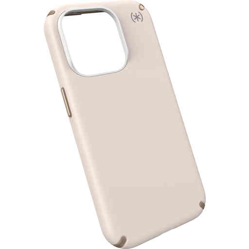 Speck Presidio2 Pro + MS Apple iPhone 15 Pro Bleached Bone -  with Microban