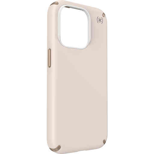 Speck Presidio2 Pro + MS Apple iPhone 15 Pro Bleached Bone -  with Microban