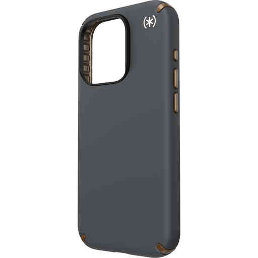 Speck Presidio2 Pro + MS Apple iPhone 15 Pro Charcoal Grey -  with Microban
