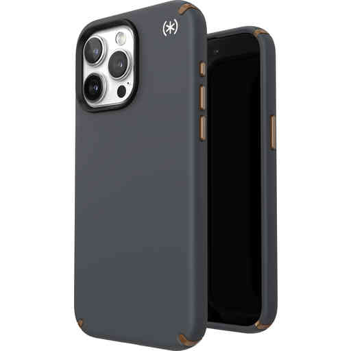 Speck Presidio2 Pro + MS Apple iPhone 15 Pro Max Charcoal Grey -  with Microban