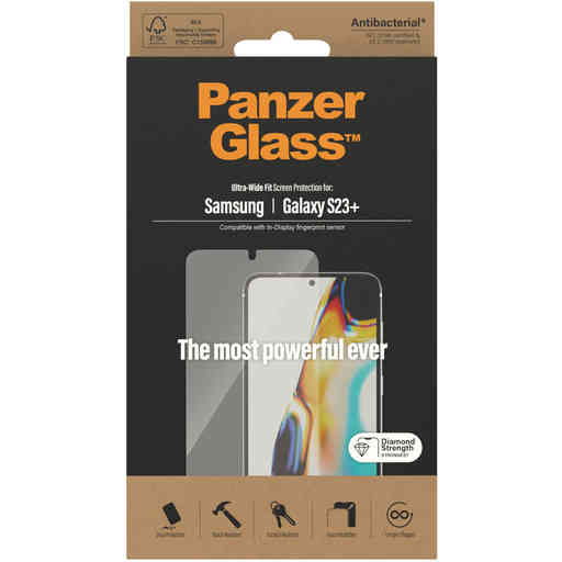 PanzerGlass Samsung Galaxy S23 Plus UWF Super+ Glass AB