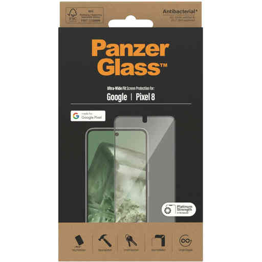 PanzerGlass Google Pixel 8 UWF Black