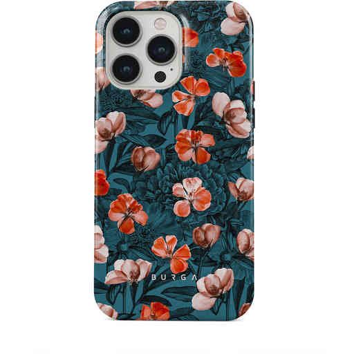Burga Tough MagSafe Case Apple iPhone 13 Pro Max  - No Rain No Flowers
