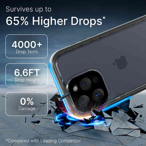 Catalyst Total Protection Case Apple iPhone 15 Pro Titanium Grey