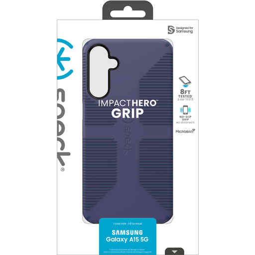 Speck Impact Hero Grip Samsung Galaxy A15 5G Blue