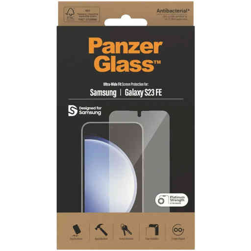 PanzerGlass Samsung Galaxy S23 FE - Ultra-Wide Fit