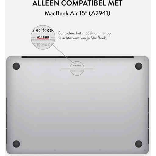 Burga Hard Case Apple Macbook Air 15 A2941 - Full Glam