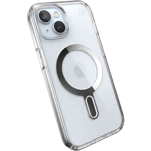 Speck Presidio Clear + ClickLock Apple iPhone 15 Clear -  with Microban