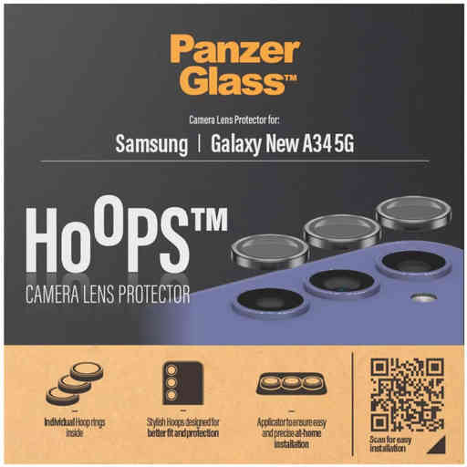 PanzerGlass Hoops Rings Samsung Galaxy New A34 5G