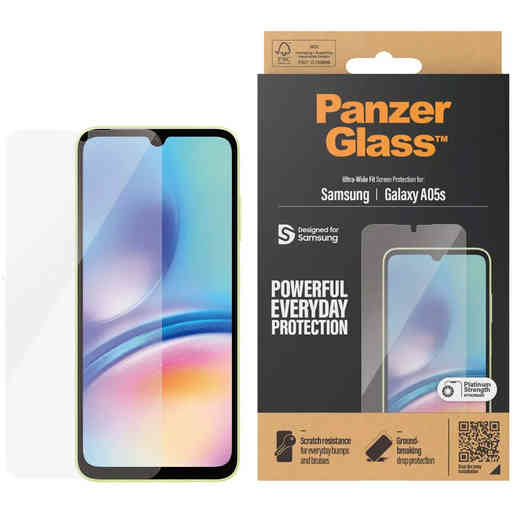 PanzerGlass Samsung Galaxy A05s Ultra-Wide Fit Refresh with EasyAligner