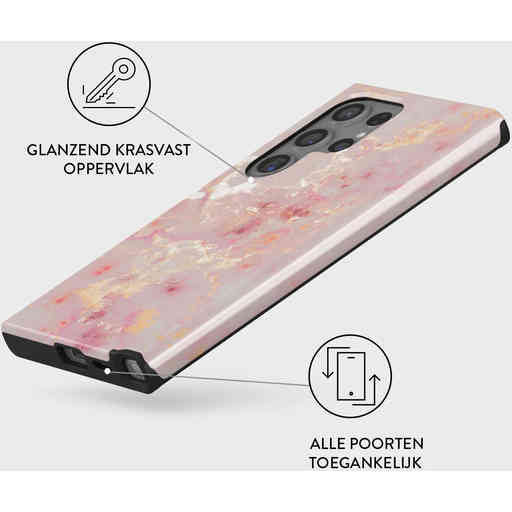 Burga Tough Case Samsung Galaxy S24 Ultra - Golden Coral