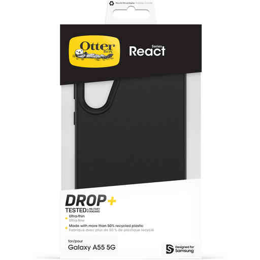 OtterBox React Case Samsung Galaxy A55 5G Black