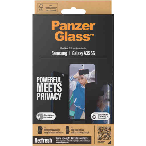 PanzerGlass Samsung Galaxy A35 5G UWF Privacy