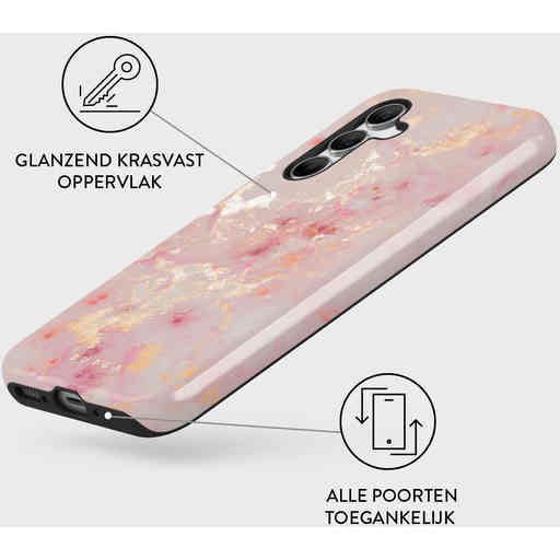 Burga Tough Case Samsung Galaxy A55 5G - Golden Coral