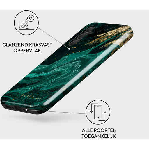 Burga Tough Case Samsung Galaxy A35 5G - Emerald Pool