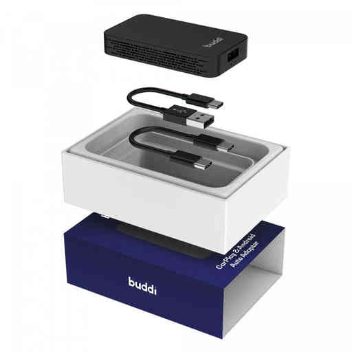Buddi Play 2 Bluetooth Adapter Apple Carplay & Android Auto
